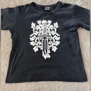 Chrome Hearts Black Graphic Tee
